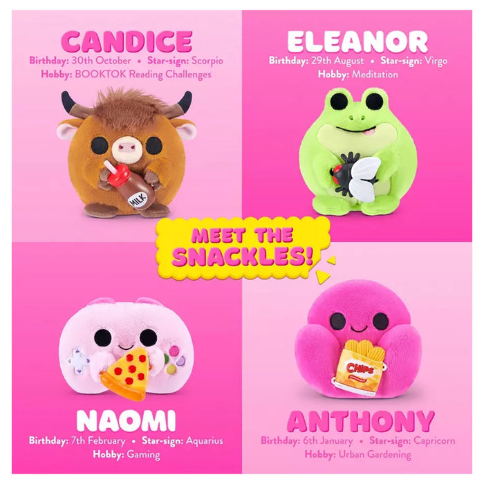 Snackles S2 Plush (styles vary)