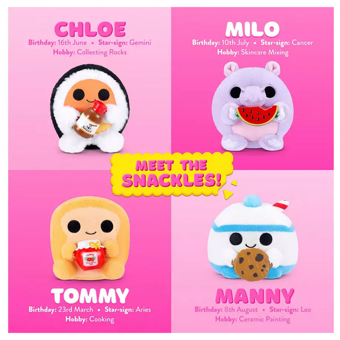 Snackles S2 Plush (styles vary)