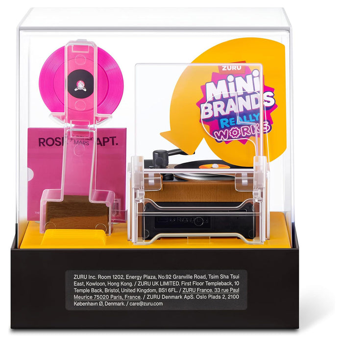 Mini Brands Really Works Vinyl Playset 