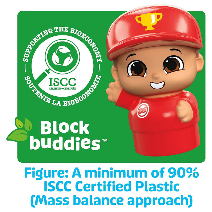 Fisher-Price Mega Bloks Ricky Race Car Building Set