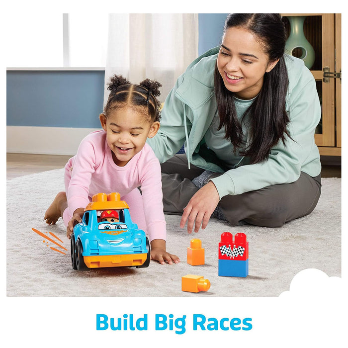 Fisher-Price Mega Bloks Ricky Race Car Building Set