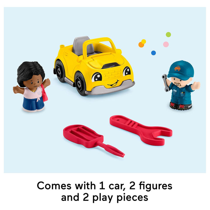 Fisher-Price Little People Light-Up Learning Garage Playset