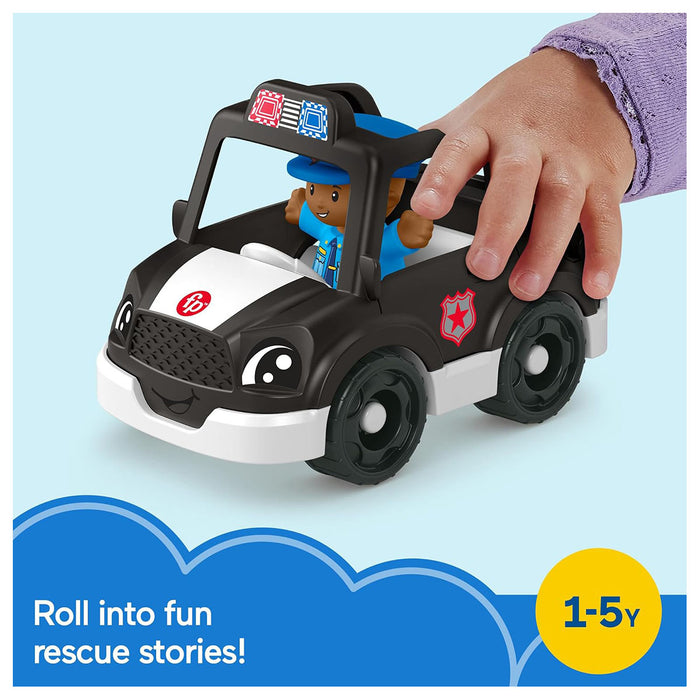 Fisher-Price Little People Police Car Push-Along Vehicle