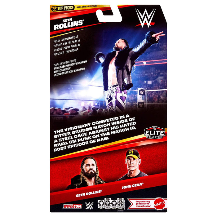 WWE Elite Collection Top Picks: Seth Rollins 6" Figure