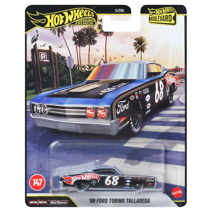 Hot Wheels Premium Boulevard '69 Ford Torino Talladega Car