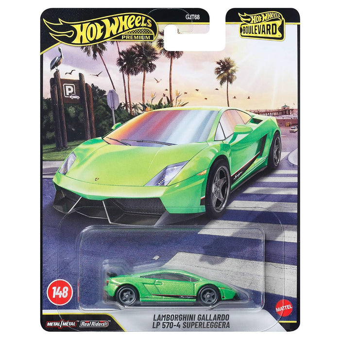 Hot Wheels Premium Boulevard Lamborghini Gallardo LP 570-4 Superleggera Car
