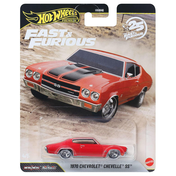 Hot Wheels Fast & Furious 25 Years: 1970 Chevrolet Chevelle SS Die-Cast Car
