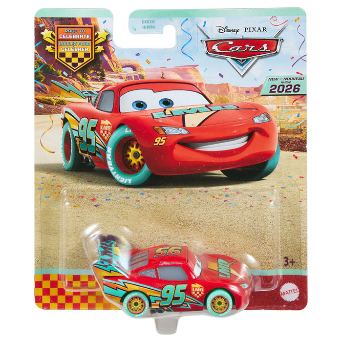 Disney Pixar Cars Race To Celebrate Lightning McQueen Vehicle