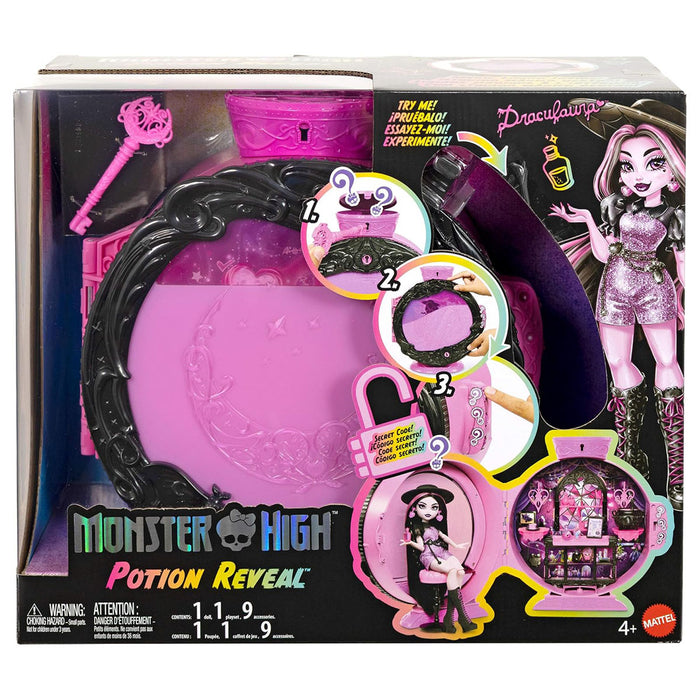 Monster High Potion Reveal Draculaura Doll Playset