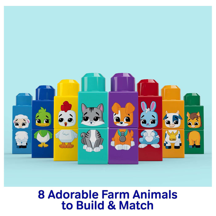 Fisher-Price Mega Bloks Build & Match Animal Tractor