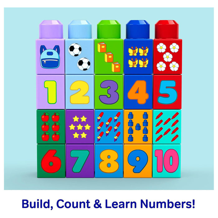 Fisher-Price Mega Bloks Build & Count Bus Set