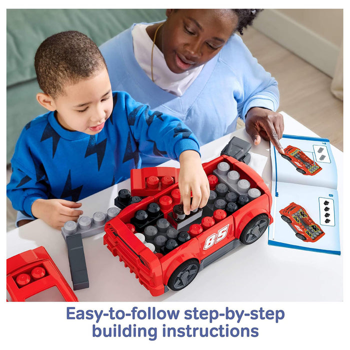 Fisher-Price Mega Bloks Build & Go Race Car