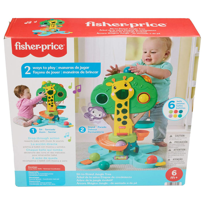 Fisher-Price Sit-to-Stand Jungle Tree