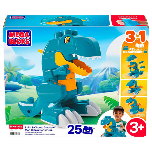Fisher-Price Mega Bloks Build & Chomp Dinosaur