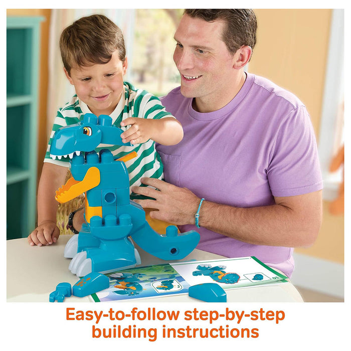 Fisher-Price Mega Bloks Build & Chomp Dinosaur