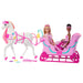 Barbie Nutcracker Land of Sweets Horse & Sled Playset