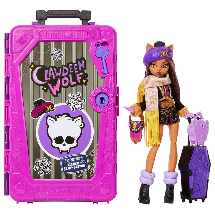 Monster High Skulltimate Secrets Clawdeen Wolf Doll Set