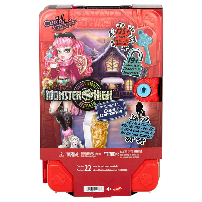 Monster High Skulltimate Secrets Cupid Asteria Doll Set