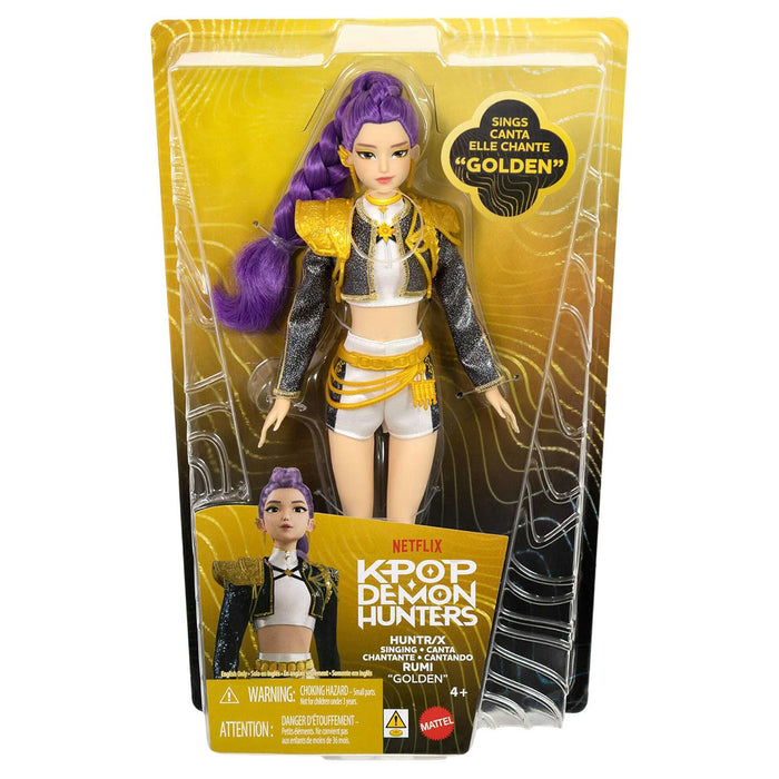 K-POP Demon Hunters HUNTR/X Rumi 'Golden' Singing Doll