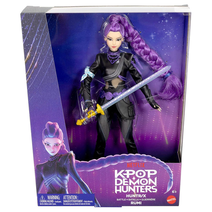 K-POP Demon Hunters HUNTR/X Battle Rumi Deluxe Doll 