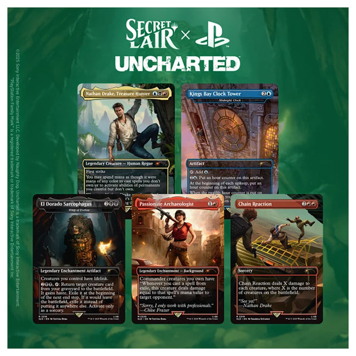 Magic The Gathering: Secret Lair x Uncharted Game