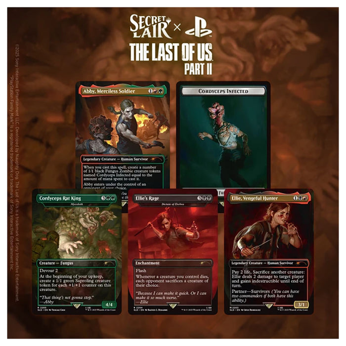Magic The Gathering: Secret Lair x The Last Of Us  Part II Game