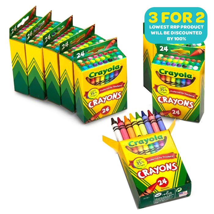 Crayola Wax Crayons (9 Packs of 24)