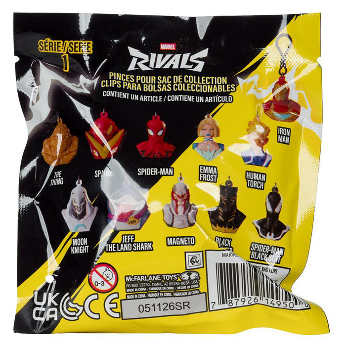 Marvel Rivals Collectible Bag Clips (styles vary)