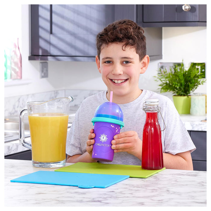 ChillFactor Colour Shock Power Purple Slushy Maker