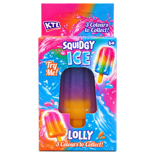 Squidgy Ice Lolly Fidget Toy (styles vary)