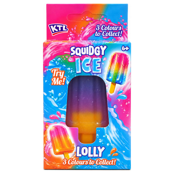 Squidgy Ice Lolly Fidget Toy (styles vary)