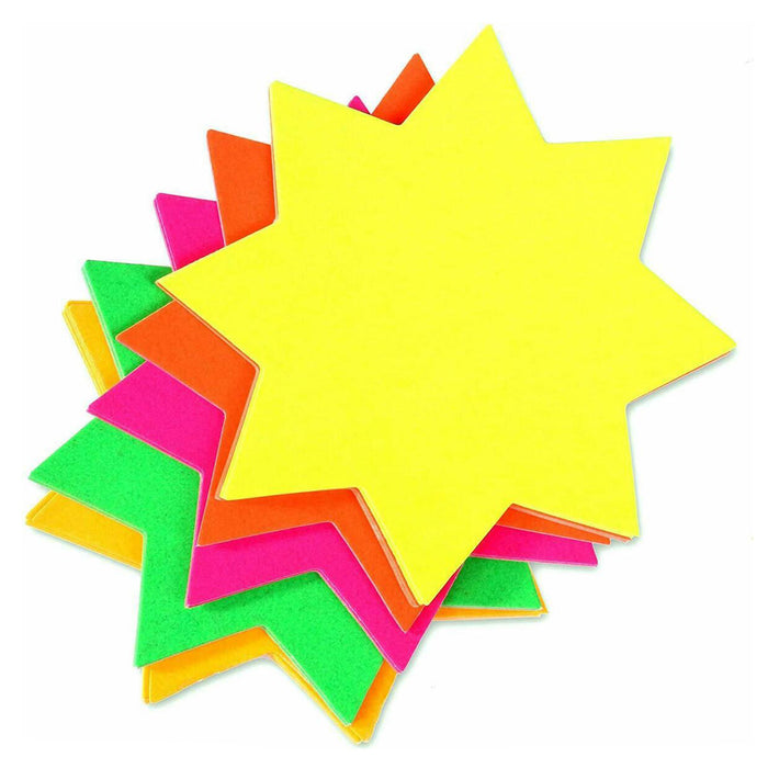 Artbox Neon Stars 7.5 x 7.5cm Assorted Colours (60 Pack)