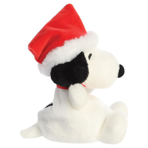 Aurora Palm Pals Peanuts Santa Snoopy Christmas Soft Toy