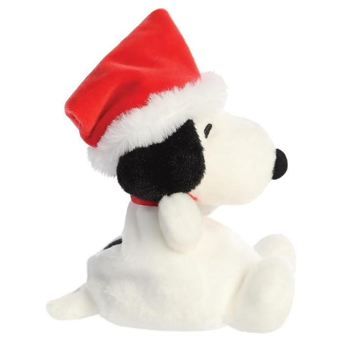 Aurora Palm Pals Peanuts Santa Snoopy Christmas Soft Toy