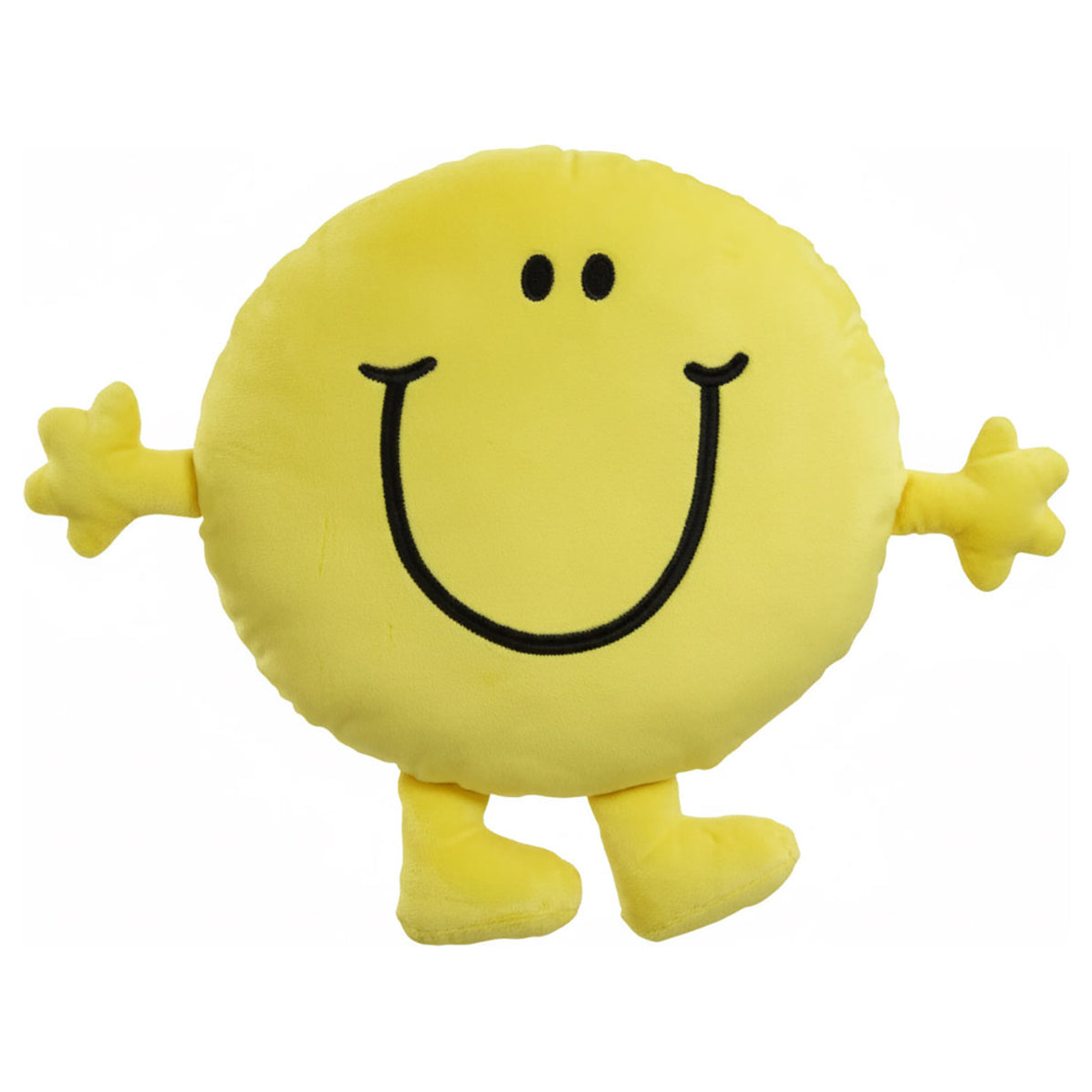 Mr. Men: Mr. Happy Large Cushion — Booghe