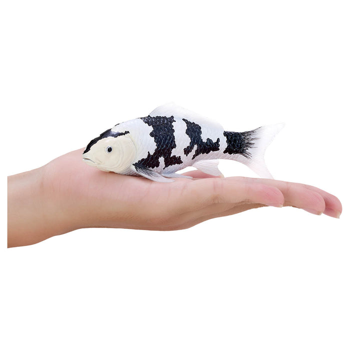 Shiro Utsuri Koi Carp Figure
