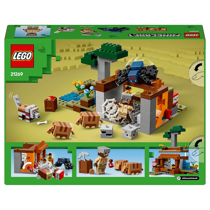 LEGO Minecraft The Armadillo Mine Expedition Building Set