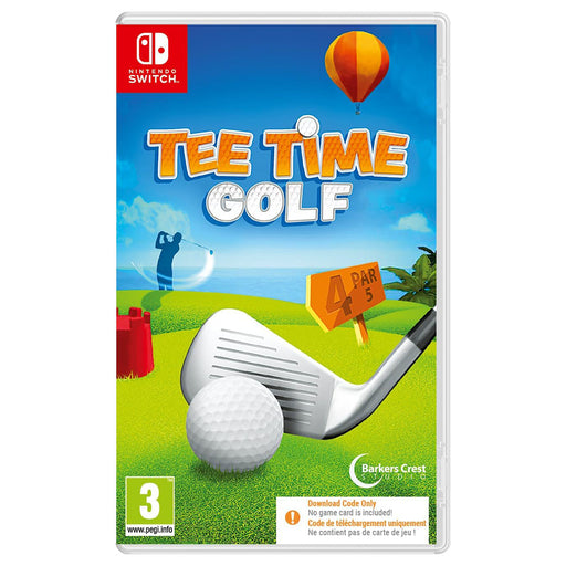 Nintendo Switch Tee Time Golf Switch CIB Video GAme