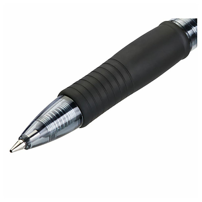 Pilot G-207 Retractable Gel Rollerball Medium Line Black Ink Pen