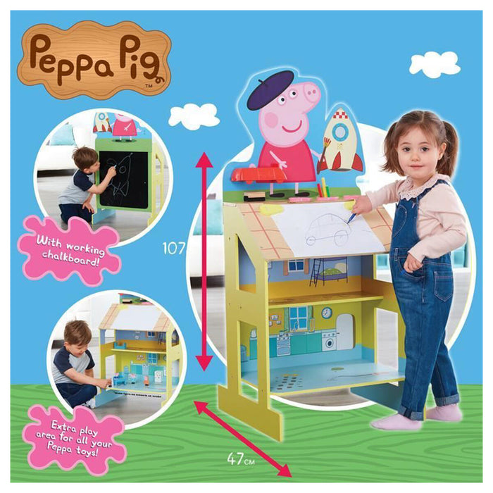 Peppa Pig Wooden Play Easel