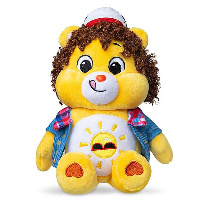 Care Bears x Stranger Things: Funshine Bear as Dustin 22cm Plush