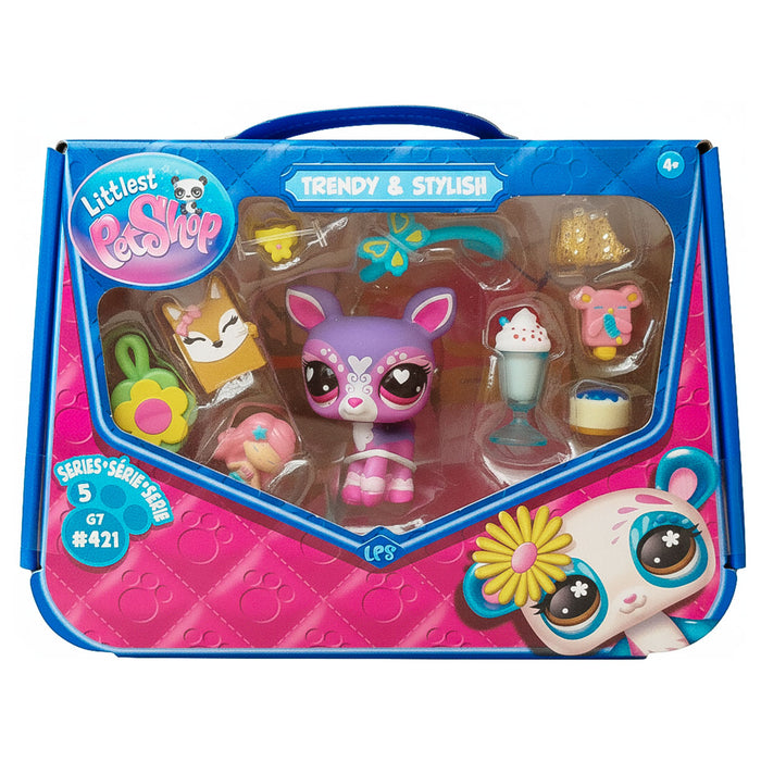Littlest Pet Shop Trendy & Stylish Series 5 G7 #421 Deer Figure