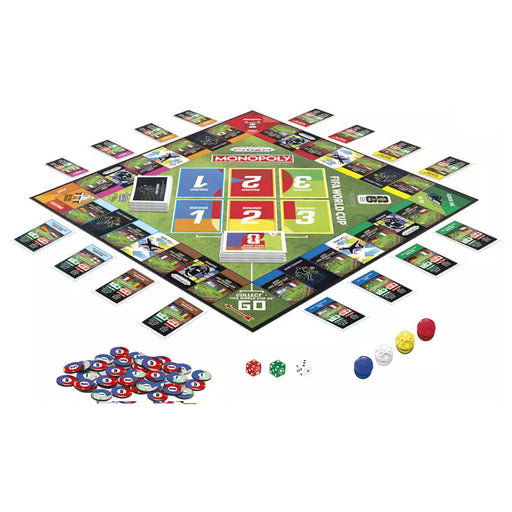 Monopoly Panini Prizm FIFA World Cup Board Game