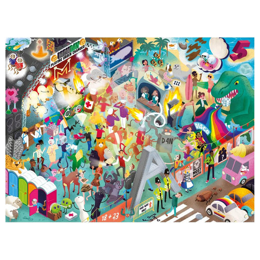 Puzzle Day at the Festival 1000 Piece Jigsaw Puzzle