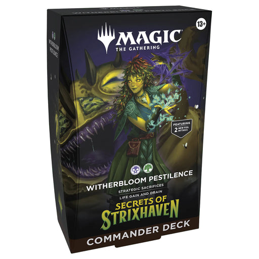 Magic The Gathering Secrets Of Strixhaven Commander Deck Witherbloom Pestilence