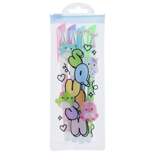 Squishmallows Gel Pen Set (4 Pack)