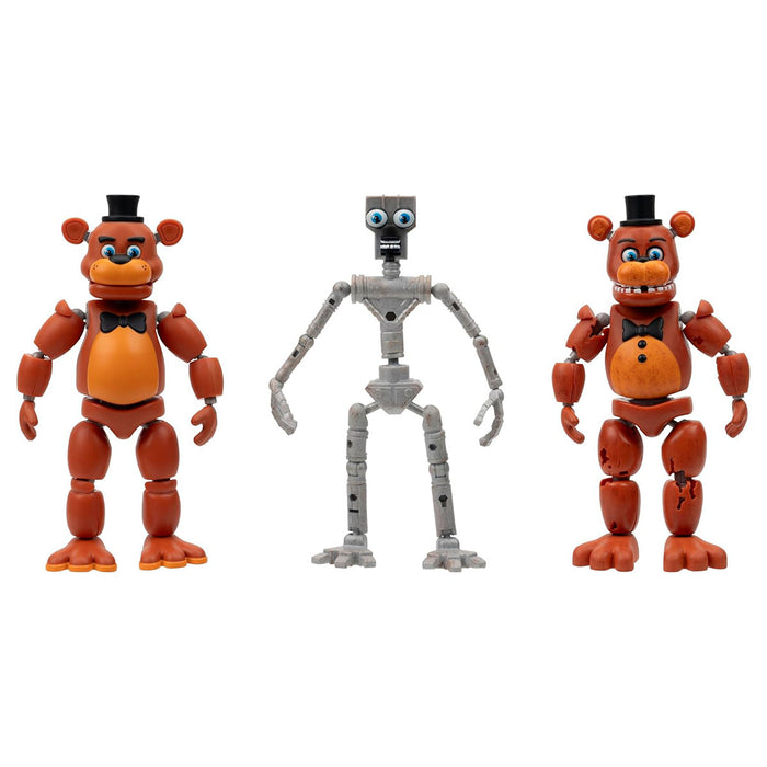 Five Nights at Freddy's Endo Series: Classic Freddy Parts & Withered Freddy Collector Figure