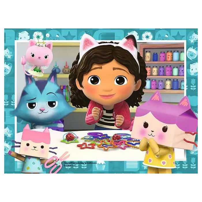Ravensburger Gabby’s Dollhouse 4 in a Box Jigsaw Puzzles