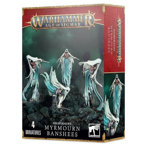 Warhammer Age of Sigmar: Nighthaunt: Myrmourn Banshees Miniatures Set