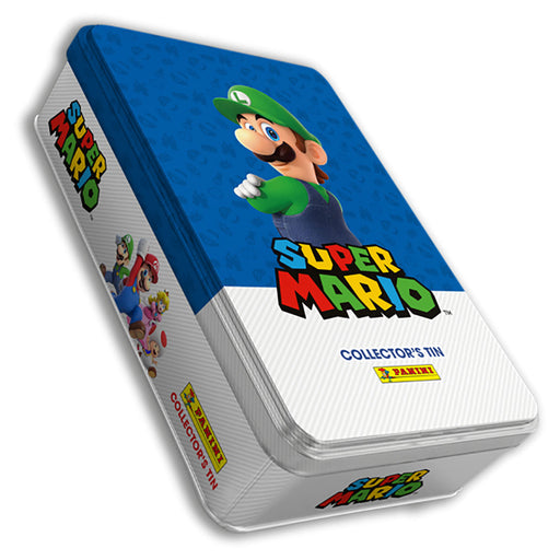 Panini Super Mario It's-a Me Mario! Sticker Collection Luigi Collector's Tin